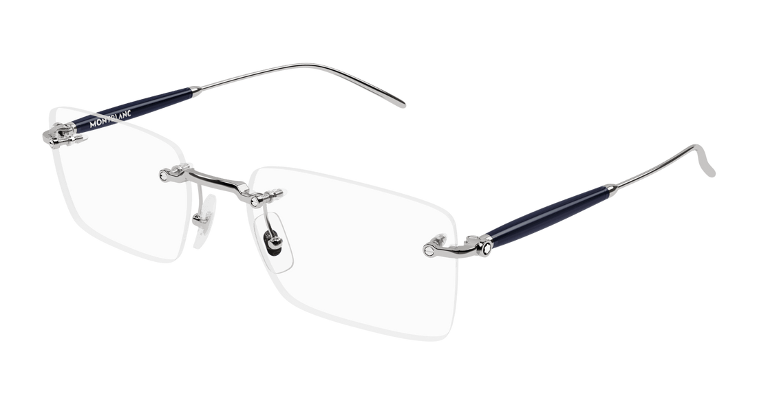 Brillen montblanc mb0411o 004 rutenio square masculino größe 55mm - Hauptansicht