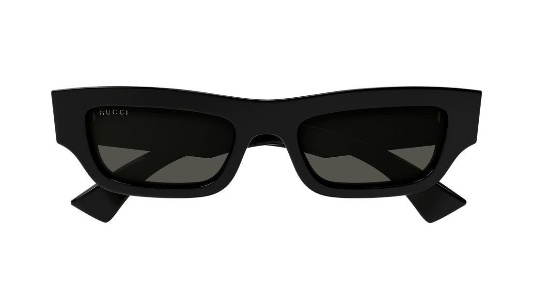 Occhiali da sole gucci gg1839s 001 negro square masculino taglia 52mm - Vista dettagliata