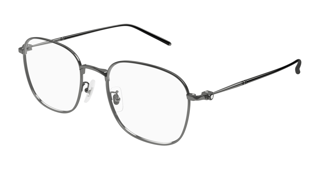 Brillen montblanc mb0415oa 001 rutenio square masculino größe 54mm - Hauptansicht