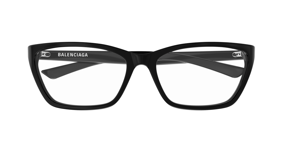 Brillen balenciaga bb0406o 001 negro cat eye femenino größe 59mm - Detailansicht