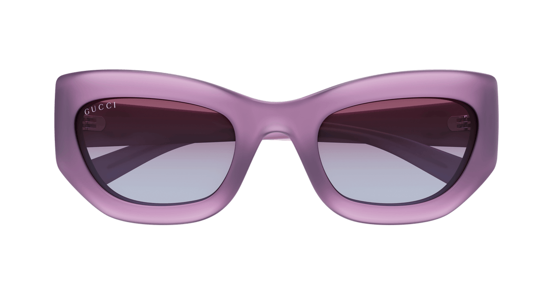 Sunglasses gucci gg1784s 004 violeta cat eye femenino size 52mm - Detailed view