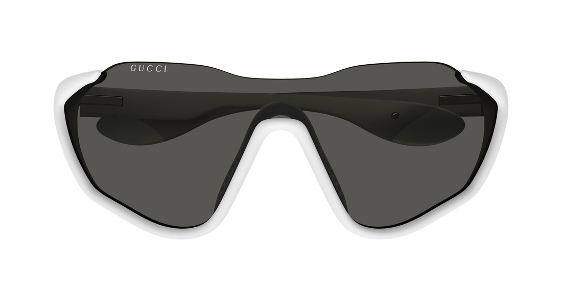Sunglasses gucci gg2018s 005 blanco mask masculino size 99mm - Detailed view