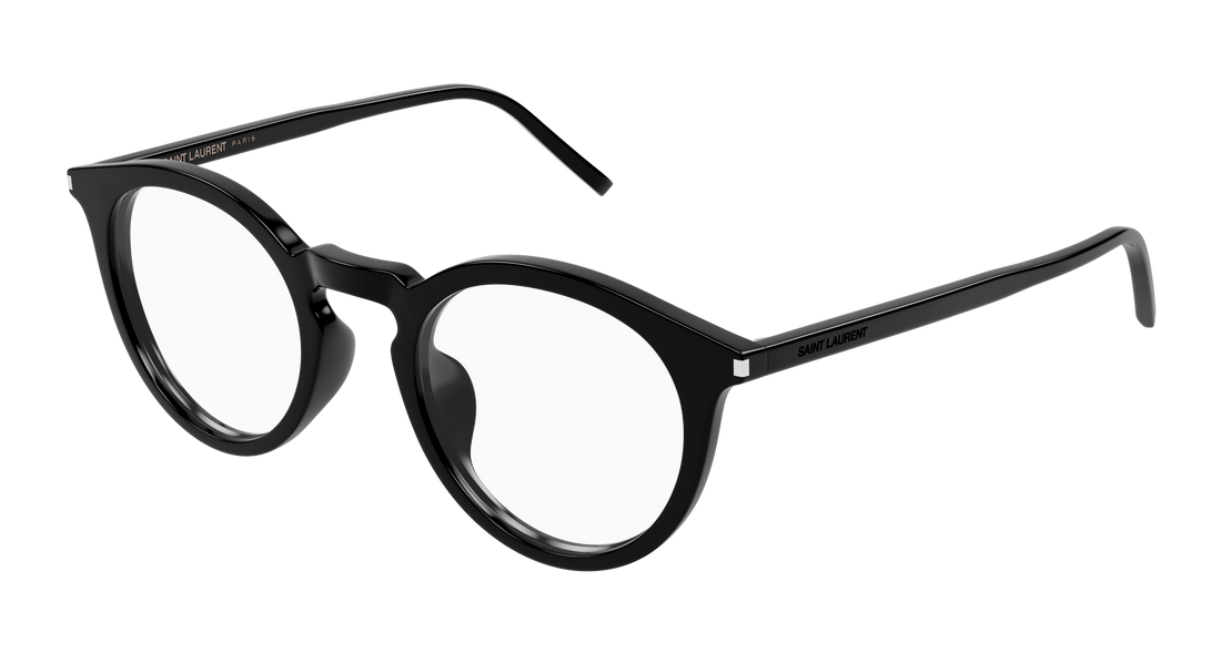 Occhiali da vista saint laurent sl 347/f 001 negro round unisex taglia 48mm - Vista principale