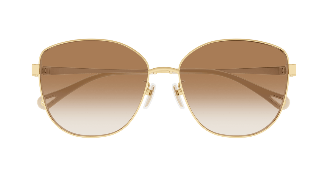 Gafas de sol chloé ch0306sk 004 dorado square femenino talla 59mm - Vista de detalle