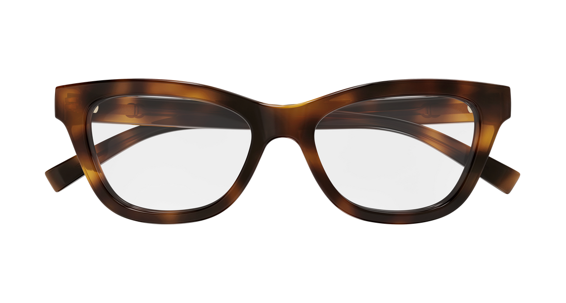 Brillen gucci gg1983o 004 havana cat eye femenino größe 52mm - Detailansicht