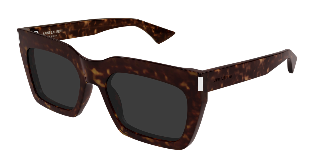 Occhiali da sole saint laurent sl 810 002 havana square unisex taglia 55mm - Vista principale