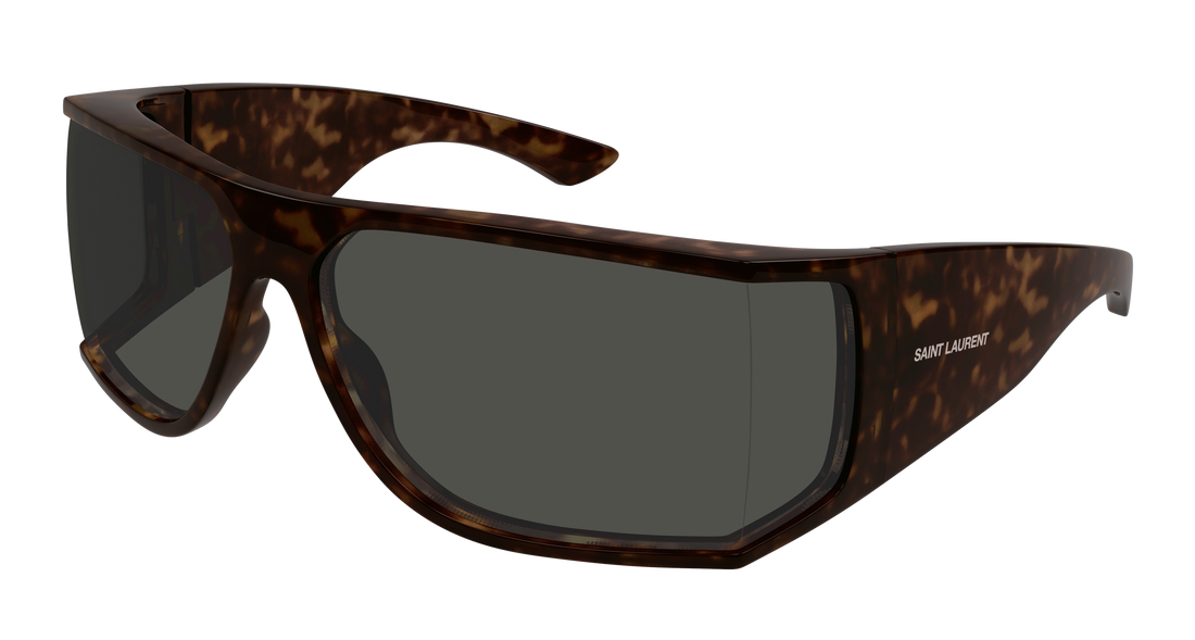 Occhiali da sole saint laurent sl 806 002 havana square unisex taglia 75mm - Vista principale