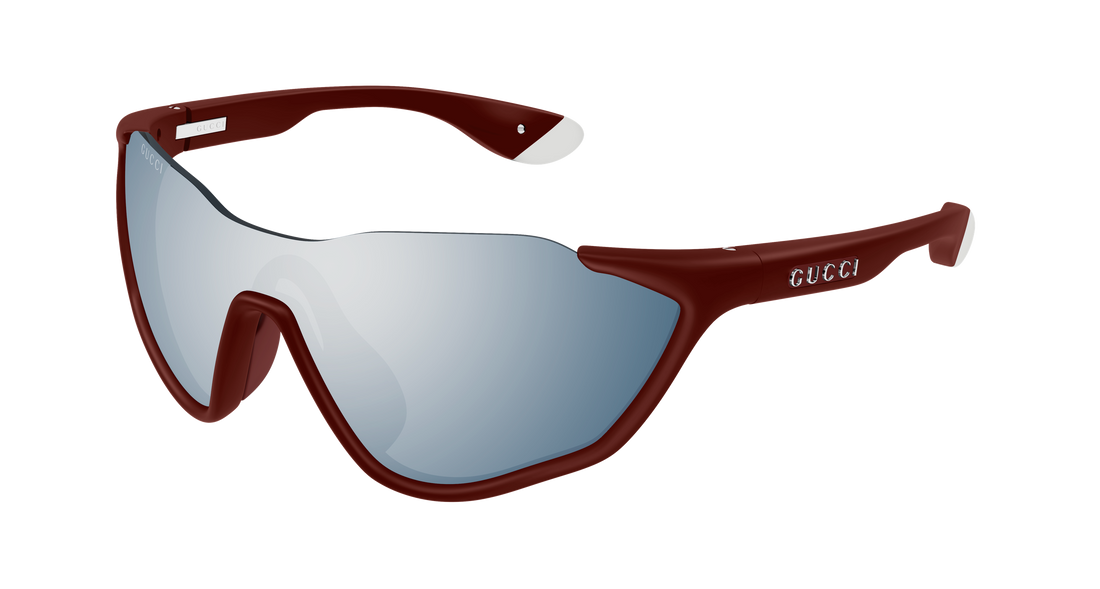 Sunglasses gucci gg2018s 006 burdeos mask masculino size 99mm - Main view