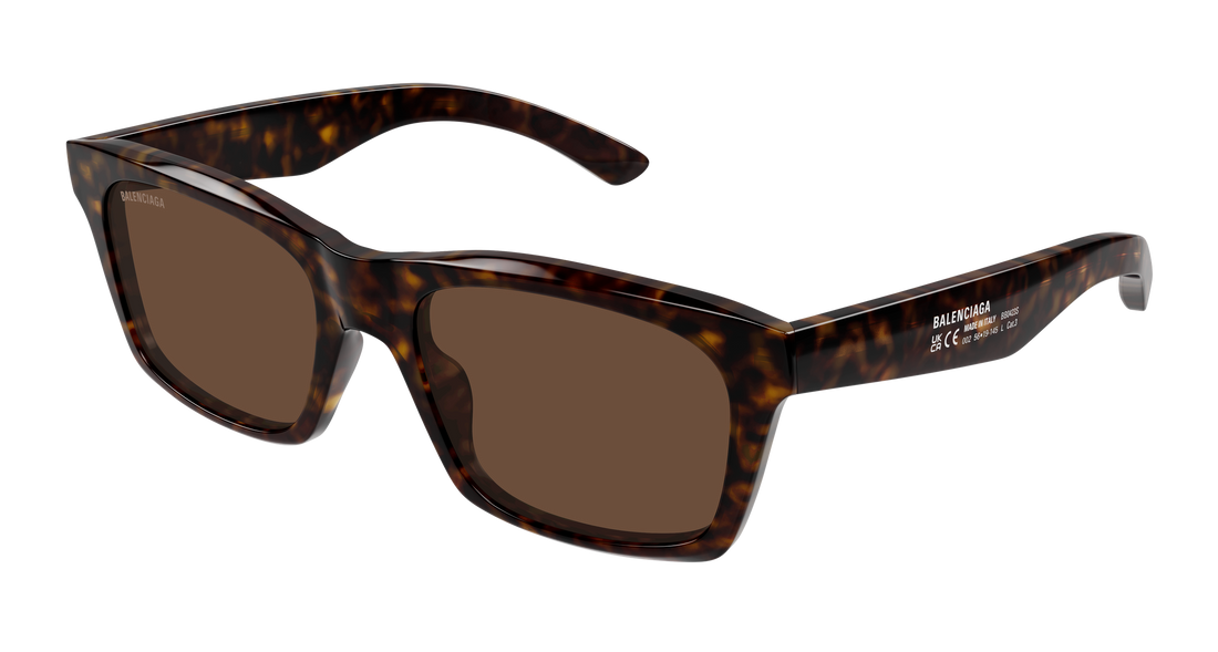 Occhiali da sole balenciaga bb0423s 002 havana rectangular / squared masculino taglia 56mm - Vista principale