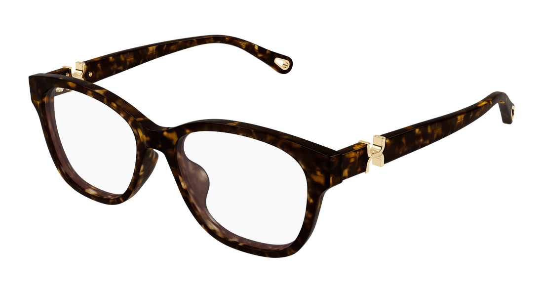 Occhiali da vista chloé ch0336oa 002 havana cat eye femenino taglia 53mm - Vista principale