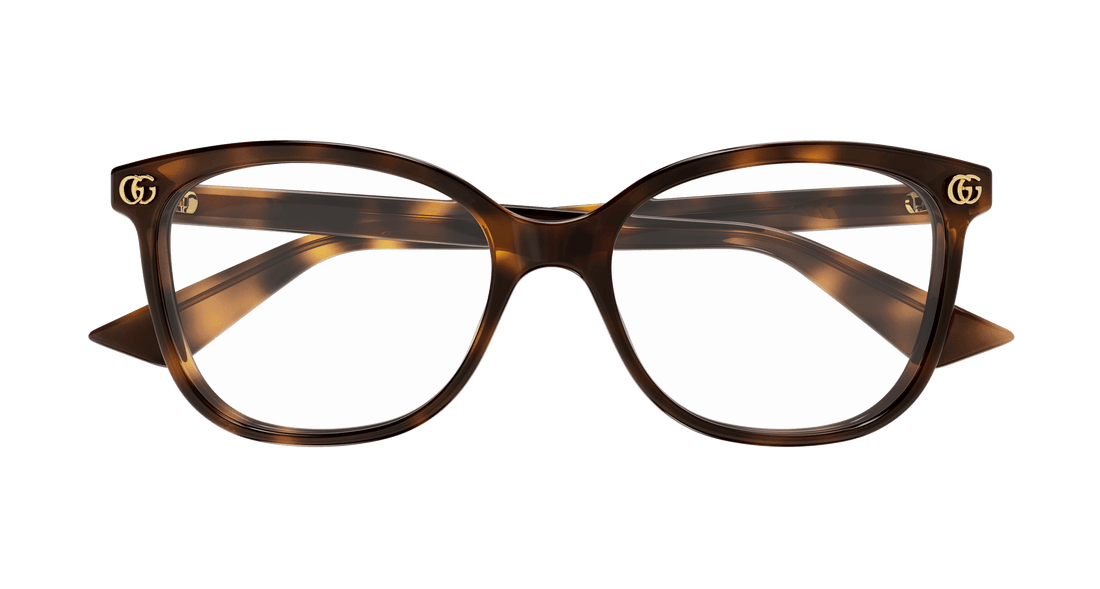 Occhiali da vista gucci gg1816o 002 havana square femenino taglia 51mm - Vista dettagliata