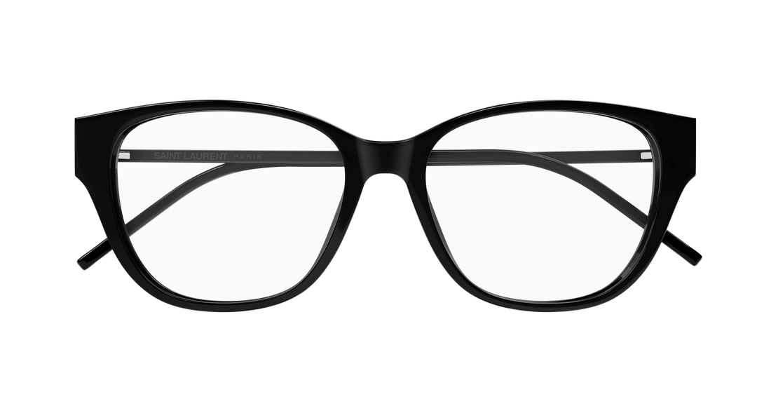 Gafas graduadas saint laurent sl m48o_c/fn 002 negro rectangular / squared femenino talla 54mm - Vista de detalle