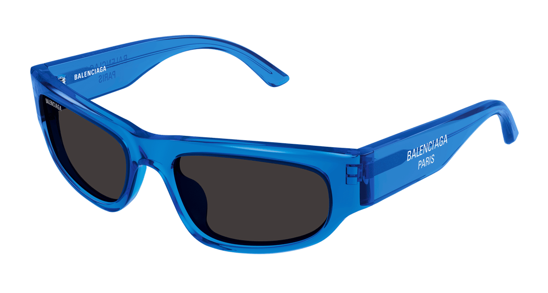 Occhiali da sole balenciaga bb0388s 003 azul square unisex taglia 56mm - Vista principale