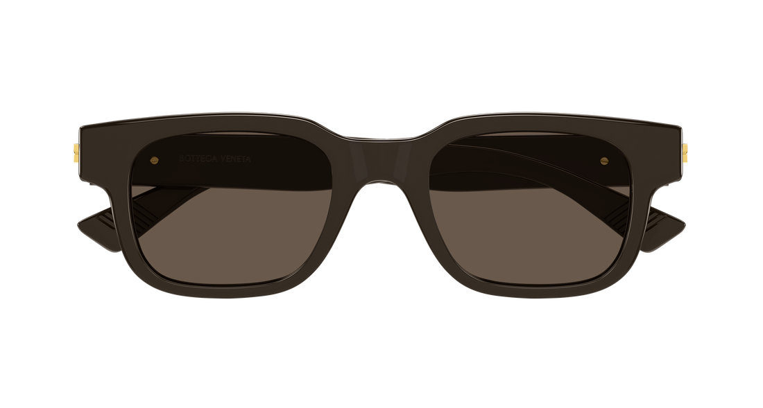Sunglasses bottega veneta bv1411s 003 marron rectangular / squared masculino size 49mm - Detailed view