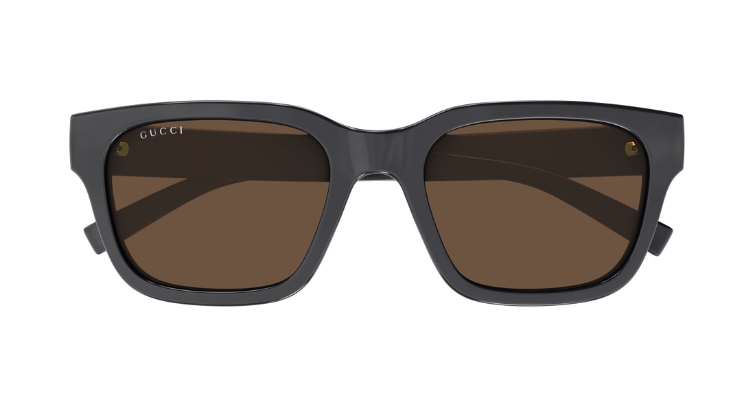 Sonnenbrillen gucci gg1857sk 004 gris square masculino größe 55mm - Detailansicht