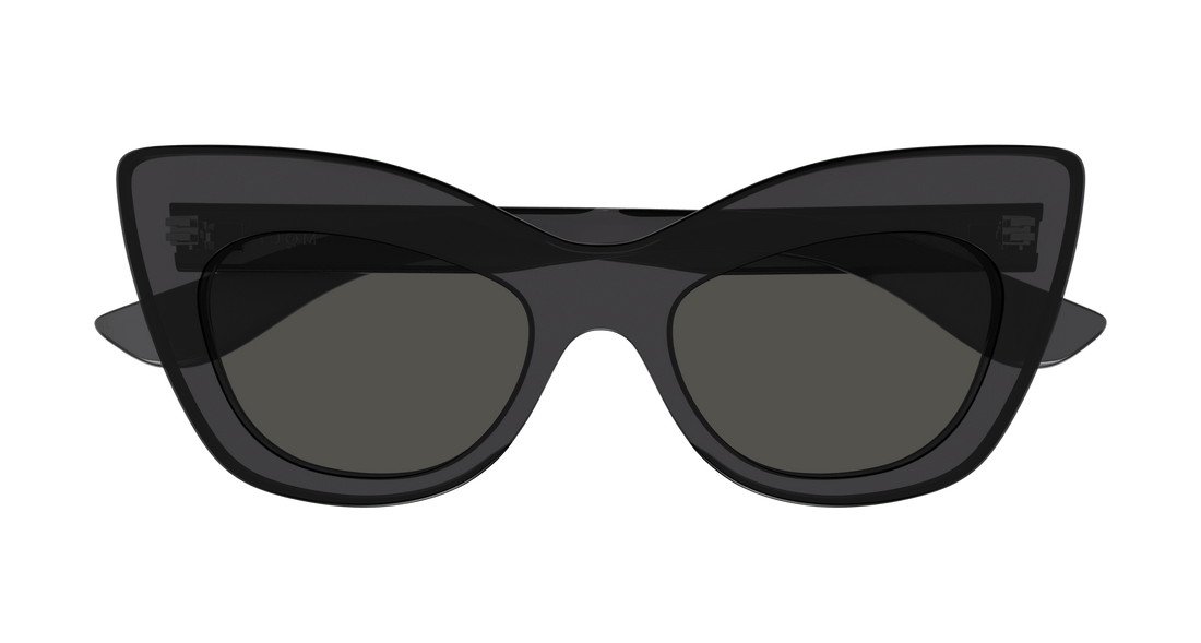 Sunglasses alexander mcqueen am0516s 003 gris cat eye femenino size 52mm - Detailed view