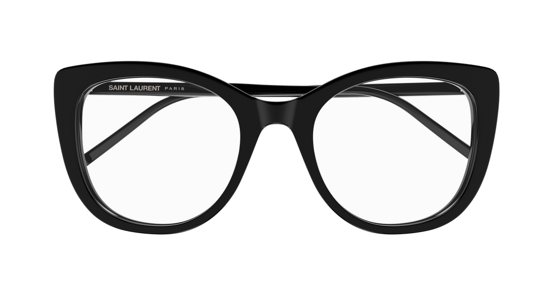 Occhiali da vista saint laurent sl 778 001 negro cat eye femenino taglia 55mm - Vista dettagliata