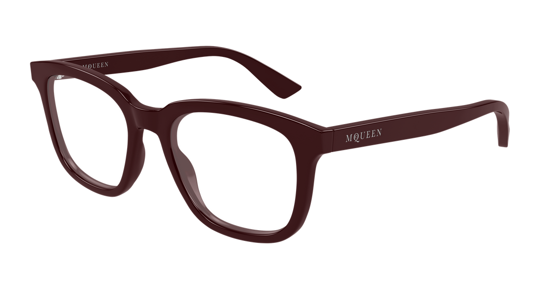Gafas graduadas alexander mcqueen am0539o 003 rojo rectangular / squared femenino talla 52mm - Vista principal