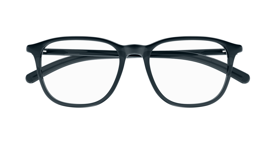 Occhiali da vista montblanc mb0386o 002 gris square masculino taglia 52mm - Vista dettagliata