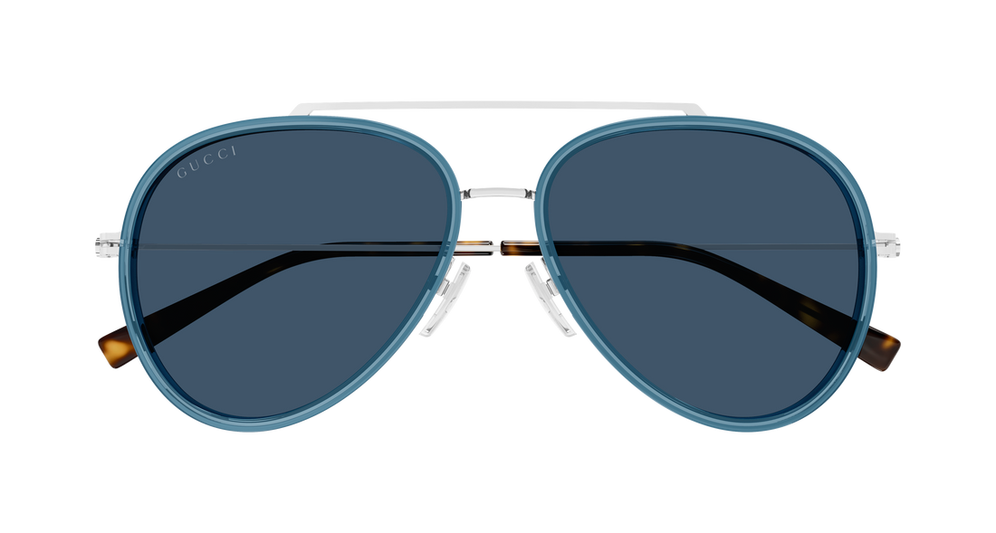 Sonnenbrillen gucci gg1981s 003 azul pilot/navigator masculino größe 56mm - Detailansicht