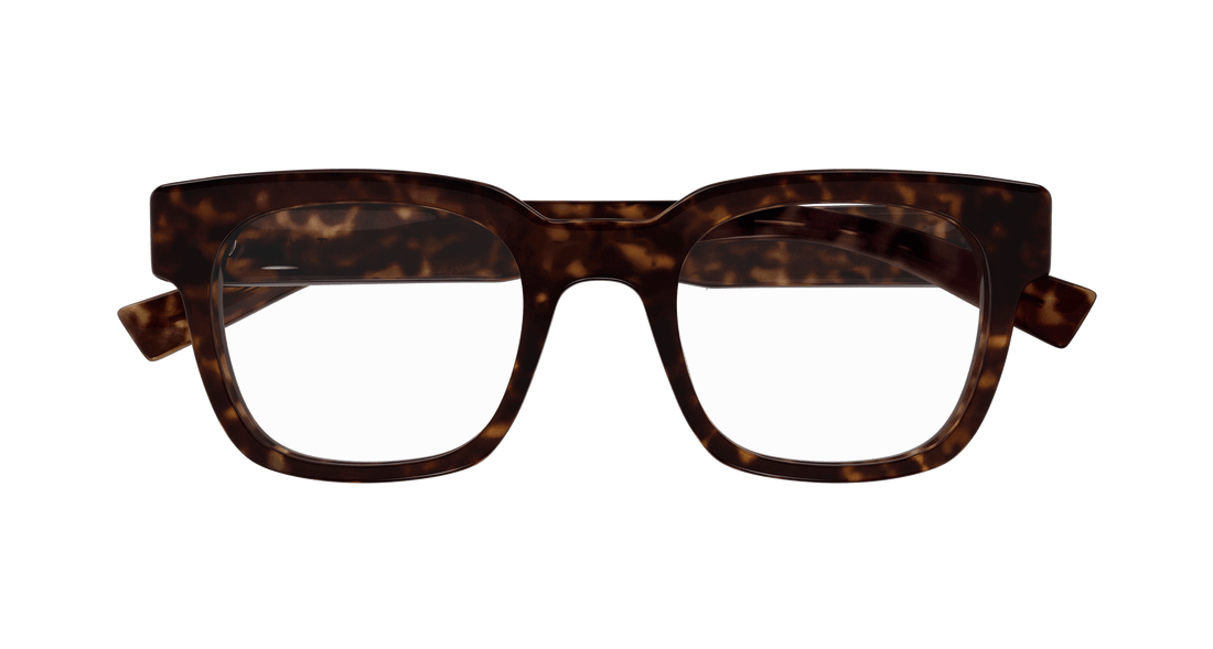 Gafas graduadas saint laurent sl 805 002 havana round unisex talla 51mm - Vista de detalle