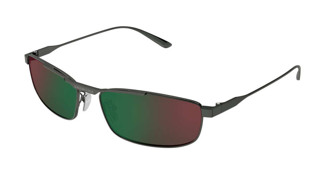 Occhiali da sole balenciaga bb0451s 005 plateado rectangular / squared unisex taglia 61mm - Vista principale