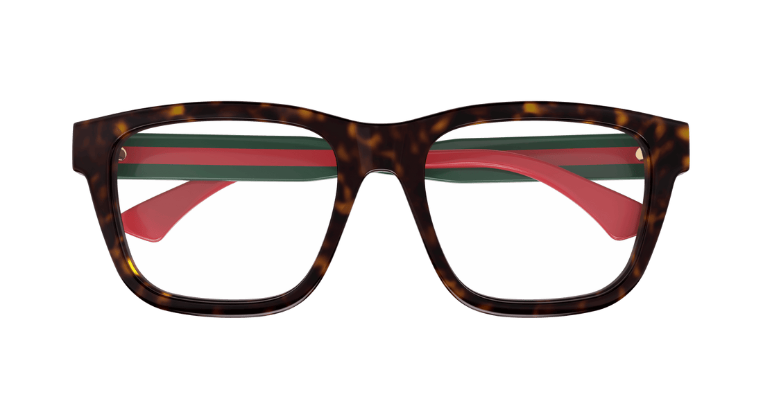 Brillen gucci gg1870o 006 havana square masculino maat 56mm - Detailaanzicht