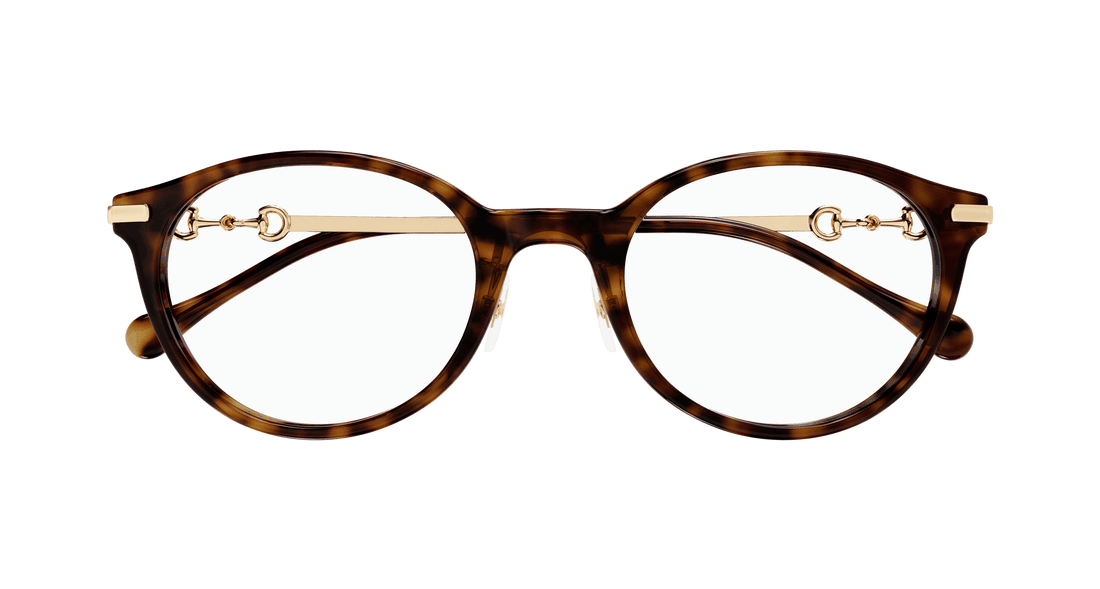 Brillen gucci gg1904oj 002 havana round femenino größe 50mm - Detailansicht