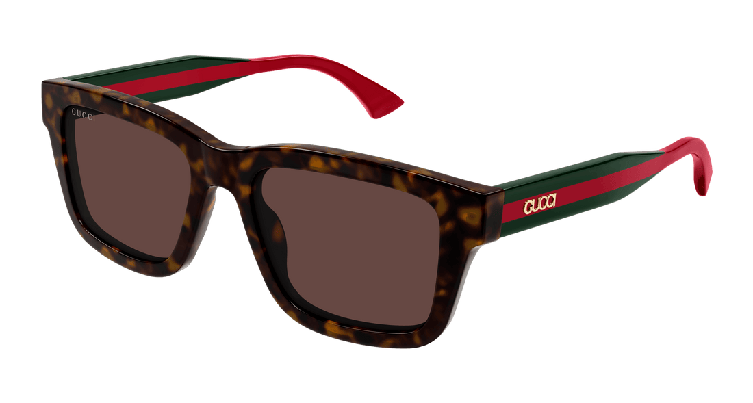 Gafas de sol gucci gg1869s 002 havana square masculino talla 53mm - Vista principal
