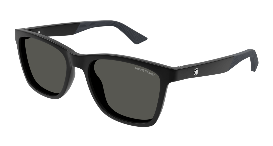 Occhiali da sole montblanc mb0399s 002 negro square masculino taglia 55mm - Vista principale