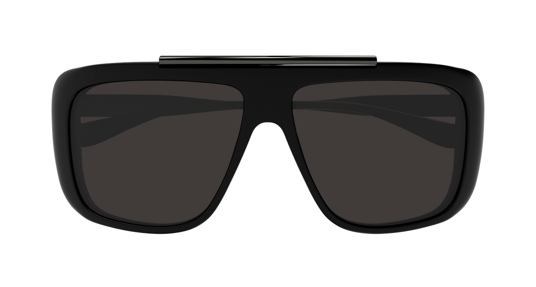 Sonnenbrillen alexander mcqueen am0492s 002 negro pilot unisex größe 60mm - Detailansicht