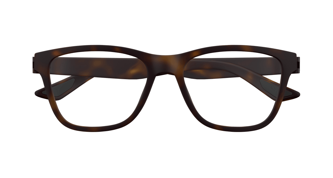Occhiali da vista puma pu0485o 007 havana square masculino taglia 57mm - Vista dettagliata