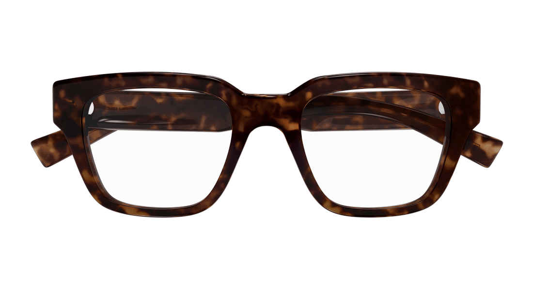 Lunettes de vue saint laurent sl 804 002 havana square unisex taille 51mm - Vue détaillée