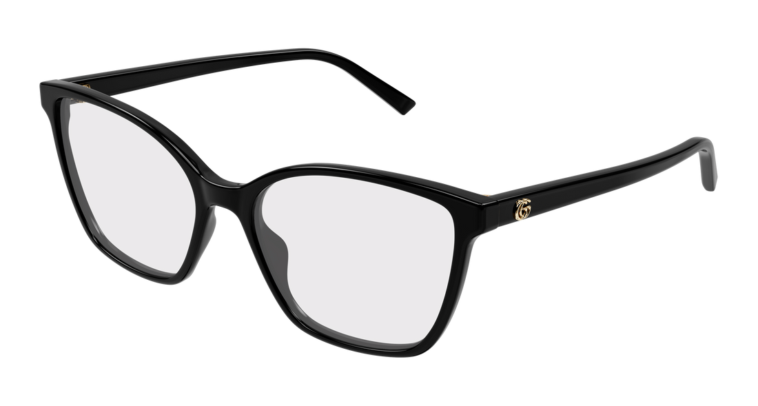 Brillen gucci gg1995o 001 negro cat eye femenino größe 54mm - Hauptansicht