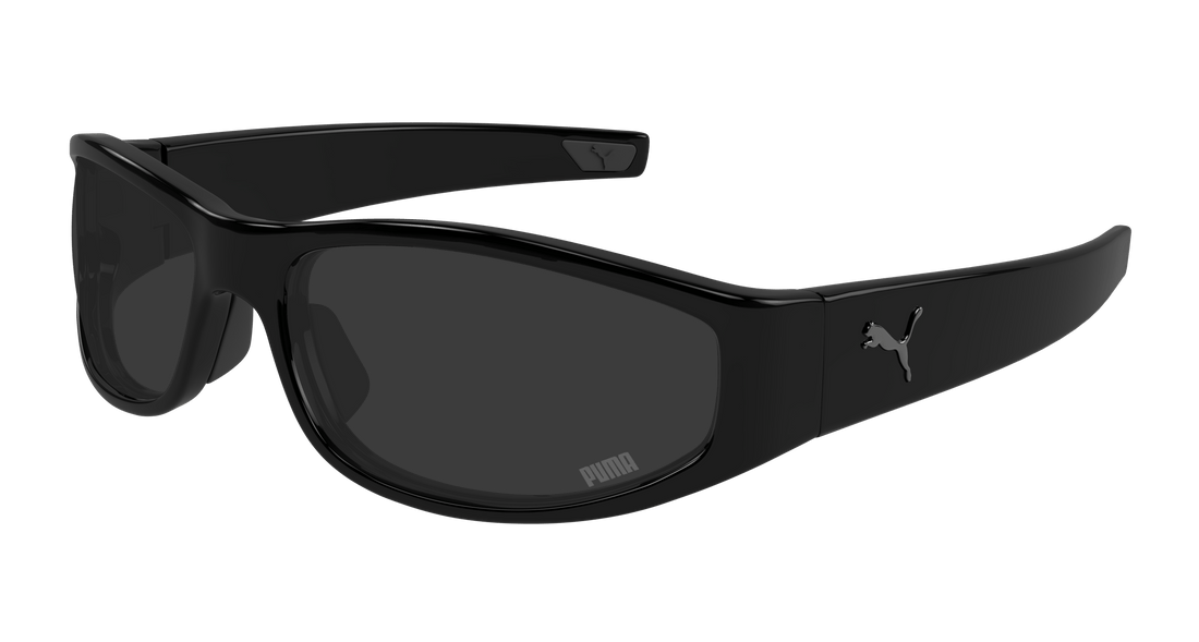 Gafas de sol puma pu0483s 001 negro round masculino talla 65mm - Vista principal