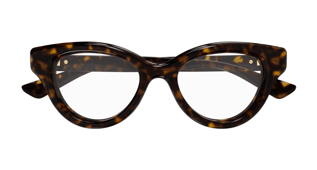 Brillen gucci gg1832o 002 havana cat eye femenino maat 50mm - Detailaanzicht