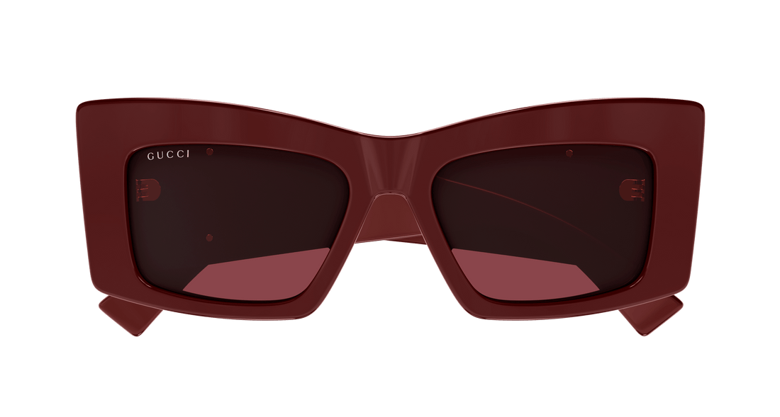 Occhiali da sole gucci gg1842s 005 burdeos butterfly femenino taglia 53mm - Vista dettagliata