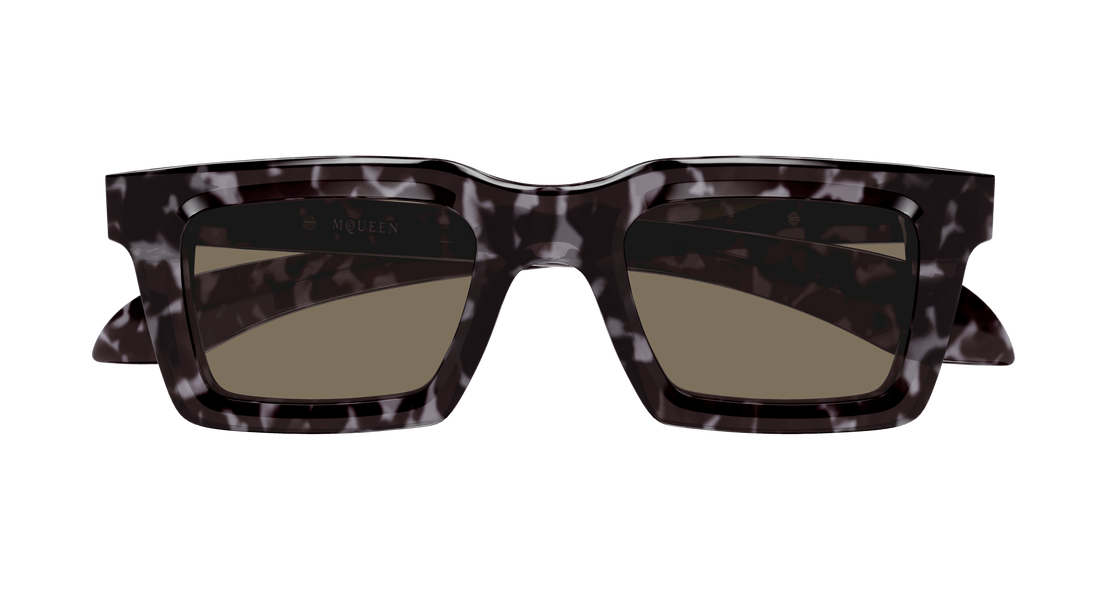 Sunčane naočale alexander mcqueen am0506s 002 havana square masculino veličina 50mm - Detaljni prikaz