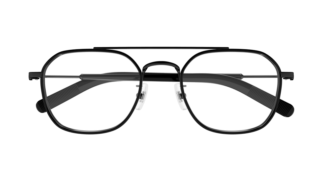 Brillen montblanc mb0391oa 004 negro geometric masculino größe 51mm - Detailansicht