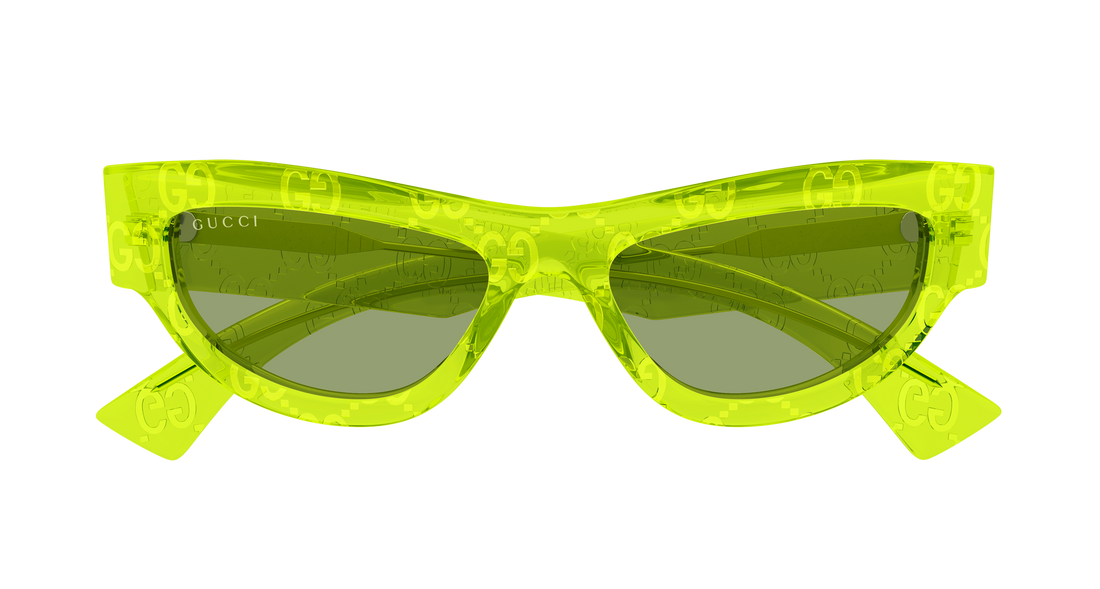 Sonnenbrillen gucci gg1834s 014 verde cat eye femenino größe 53mm - Detailansicht