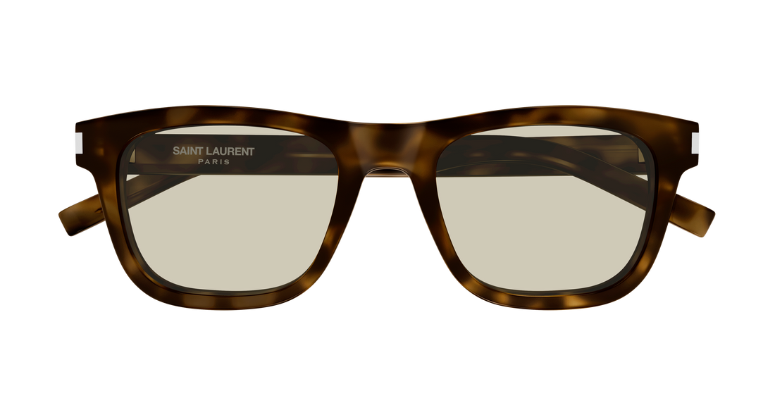 Occhiali da sole saint laurent sl 819 005 havana square femenino taglia 1mm - Vista dettagliata