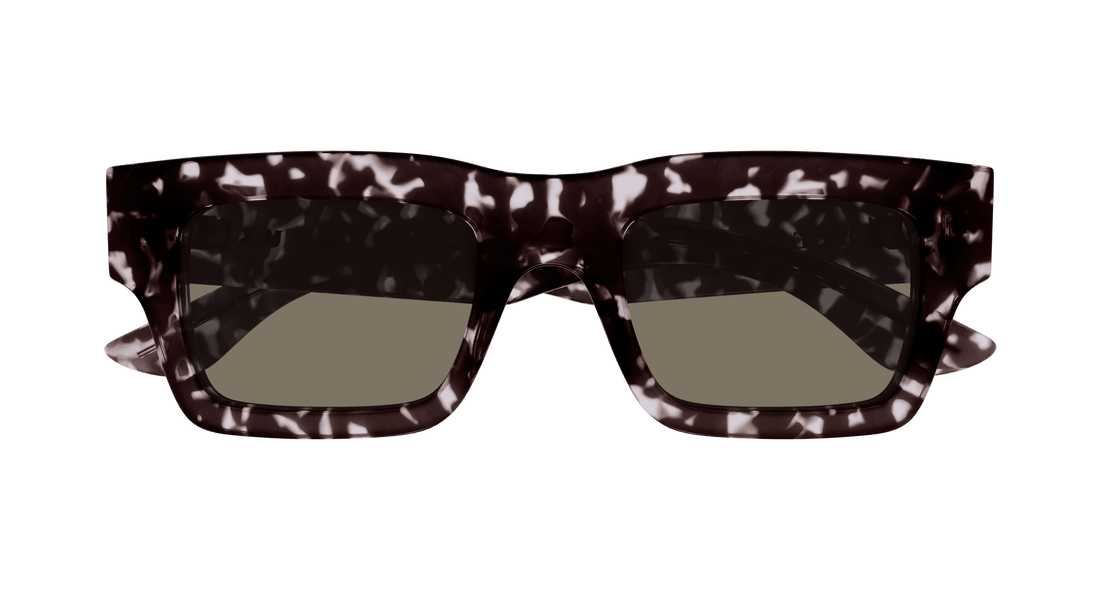 Sunglasses alexander mcqueen am0508s 002 havana cat eye masculino size 50mm - Detailed view