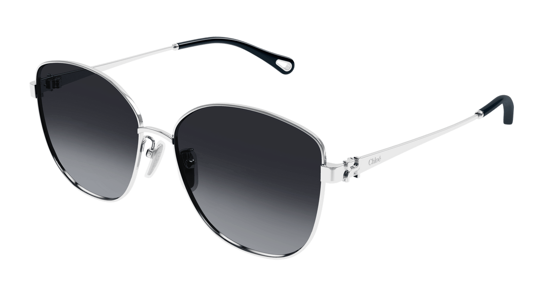 Gafas de sol chloé ch0306sk 001 plateado square femenino talla 59mm - Vista principal