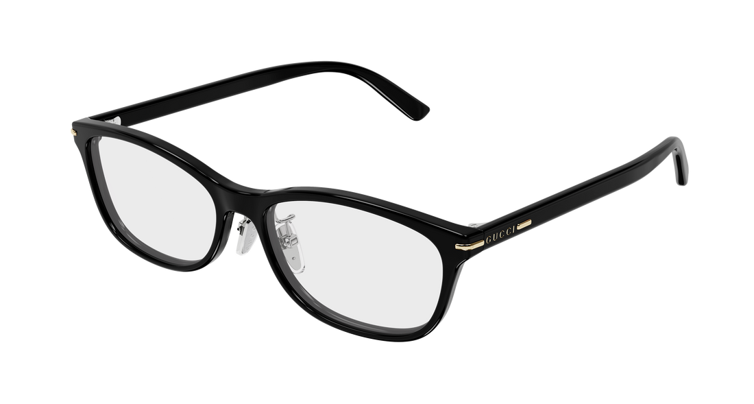 Prescription glasses gucci gg2003oj 001 negro rectangular / squared masculino size 53mm - Main view