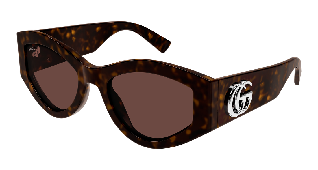 Occhiali da sole gucci gg1951s 002 havana geometric femenino taglia 53mm - Vista principale
