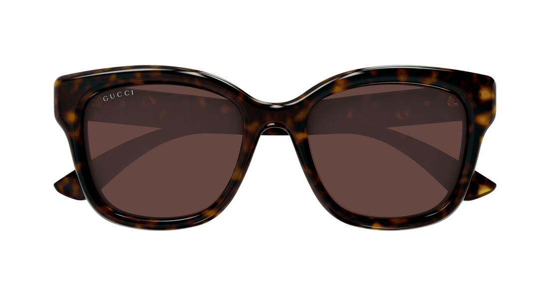 Sonnenbrillen gucci gg1830sk 002 havana square femenino größe 55mm - Detailansicht