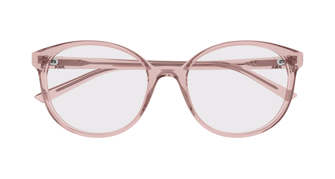 Brillen gucci gg1996o 003 rosa round/oval/panthos femenino größe 54mm - Detailansicht