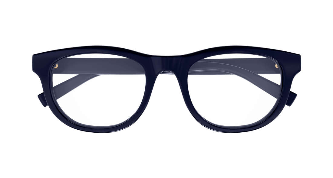 Occhiali da vista gucci gg1929o 003 azul square masculino taglia 53mm - Vista dettagliata