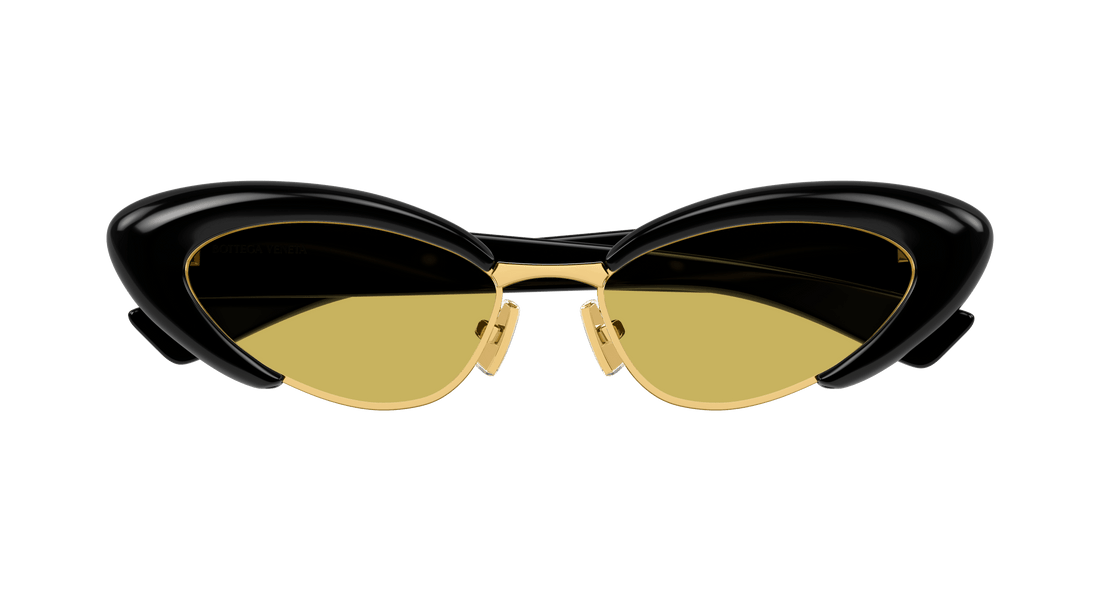 Sonnenbrillen bottega veneta bv1387s 001 negro cat eye femenino größe 54mm - Detailansicht