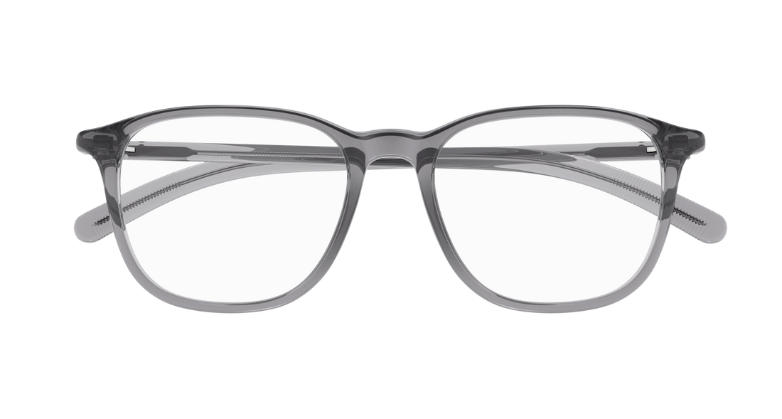 Brillen montblanc mb0386o 004 gris square masculino größe 52mm - Detailansicht
